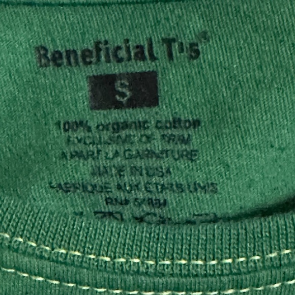 Beneficial T's Organic Cotton T-shirt (S) - Picture 5 of 5